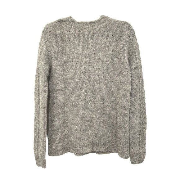 Magaschoni $298 Gray Mohair Blend Sweater Size Small NWT - Picture 2 of 5